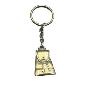 Coach Daypack Icon Vintage Brass Key Chain Key Charm